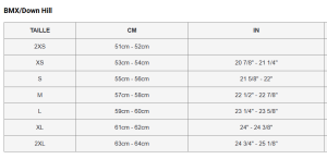 casque down hill graphic prisme